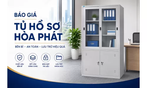 Báo giá tủ hồ sơ Hòa Phát