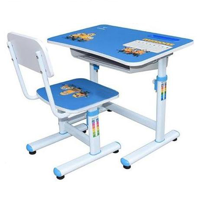 Bộ bàn ghế học sinh A16 Plus - Bàn học sinh cấp 1 có thể điều chỉnh độ cao  A16+ - BonBonKids.vn