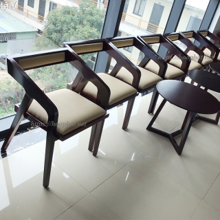Hình ảnh thực tế Bộ bàn ghế khách sạn BKS07-GKS07