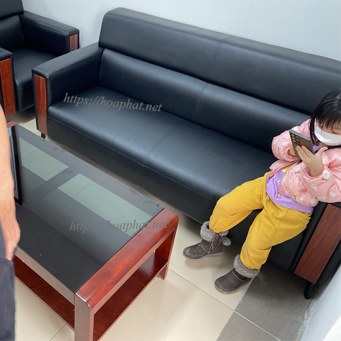 Hình ảnh thực tế sofa văn phòng SF701
