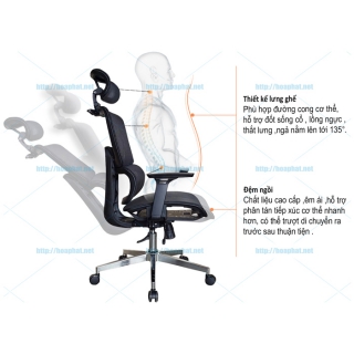 Ưu điểm Ghế công thái học GLE03