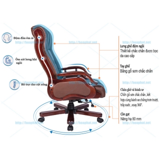 Ưu điểm Ghế Giám Đốc TQ01