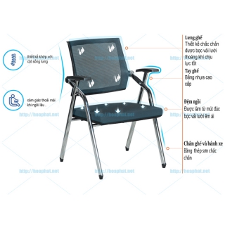 Ghế lưới hội thảo GL402T