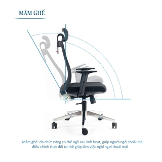 Ghế xoay lưới FMX804TDM