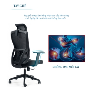 Ghế xoay lưới FMX836TD