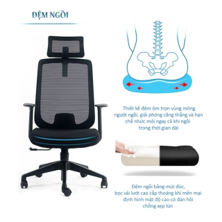 Ghế xoay lưới FMX836TD