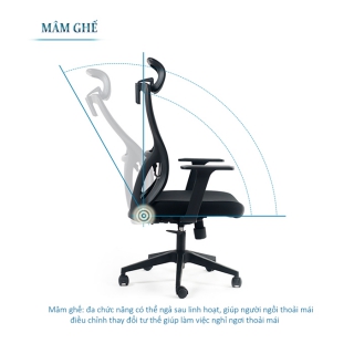 Ghế xoay lưới FMX836TD