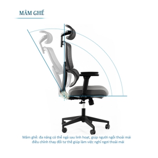 Ghế xoay lưới FMX838TDN