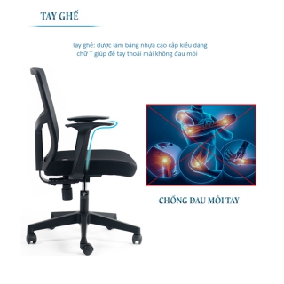 Ghế xoay lưới FMX606