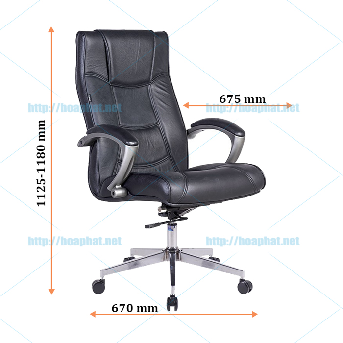 Kích thước Ghế xoay SG912