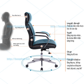 Ghế xoay Hoà Phát SG905
