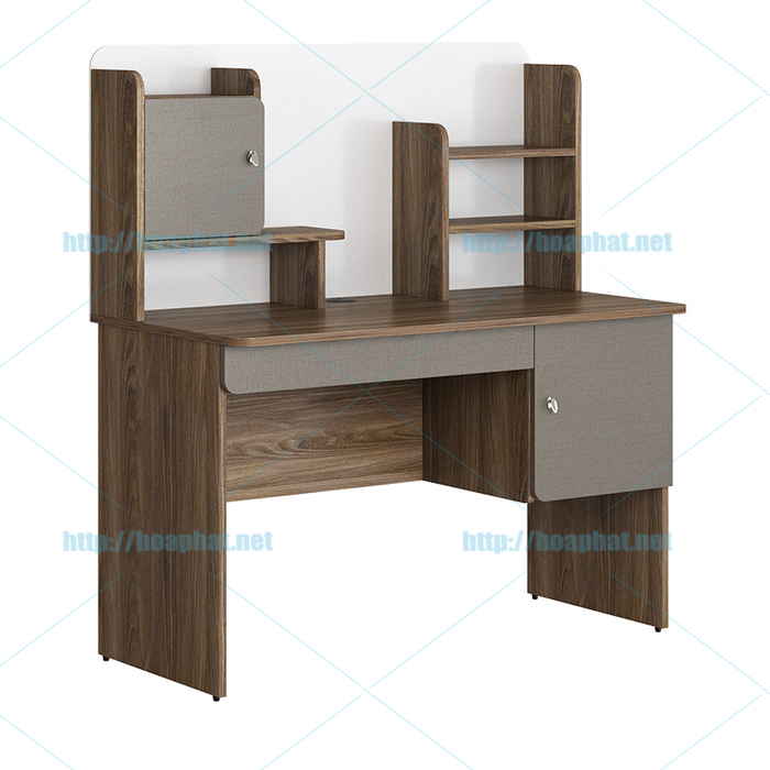 Bàn học sinh liền giá sách BHS406