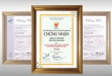 Chứng nhận thành tựu Nội thất Hòa Phát 6