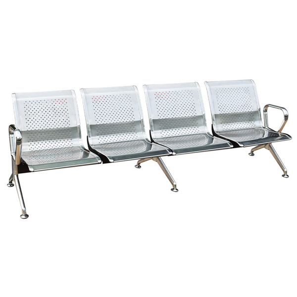 Ghế băng chờ inox 4 chỗ PS02-4 Ghế băng chờ inox 4 chỗ PS02-4