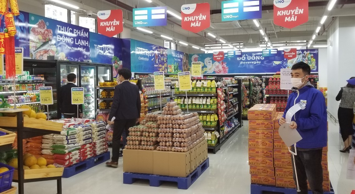 Trứng gà sạch Hòa Phát đã vào hàng loạt siêu thị 2