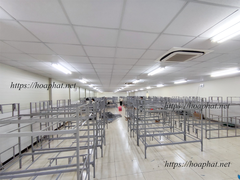 Cung cấp và lắp đặt hơn 600 giường tầng Hòa Phát cho Công ty TNHH ASAHI INTECC HÀ NỘI 5