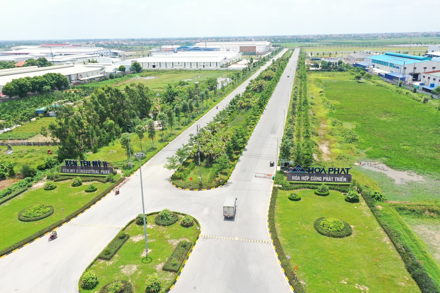 Hòa Phát được chấp thuận đầu tư dự án KCN Yên Mỹ II mở rộng tại Hưng Yên quy mô 216ha