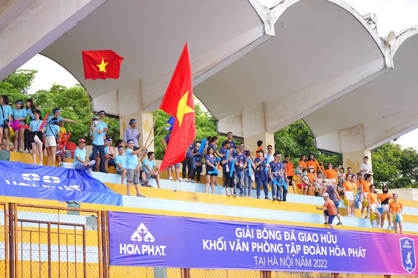 Khai mạc Giải bóng đá giao hữu khối văn phòng Tập đoàn Hòa Phát tại Hà Nội năm 2022 