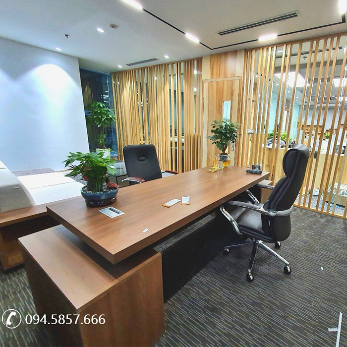 Cách chọn kích thước bàn giám đốc cho văn phòng hiện đại