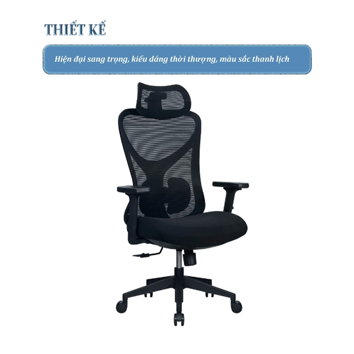 Ghế xoay lưới FMX822