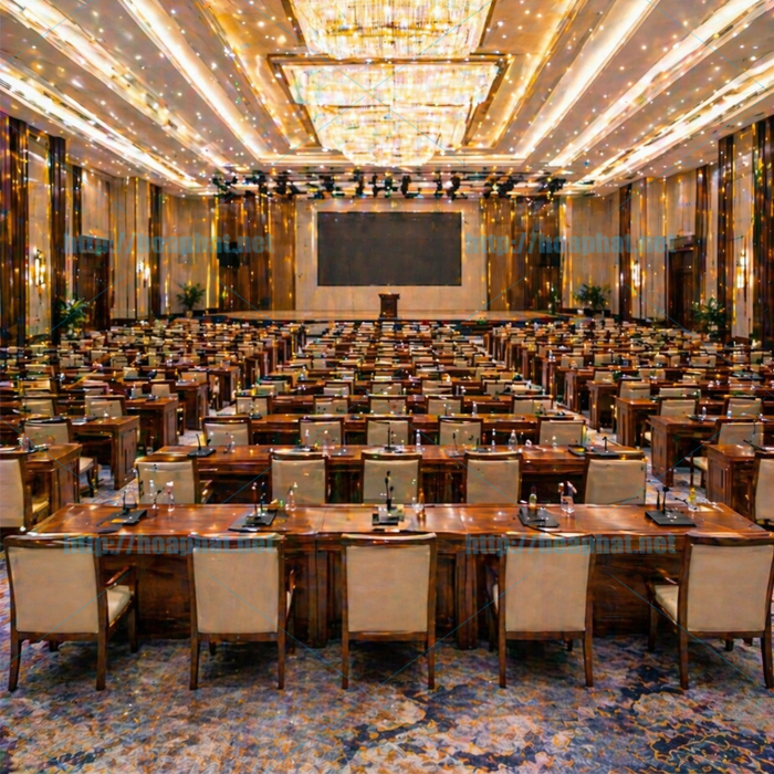 Bàn hội trường dành cho trung tâm hội nghị