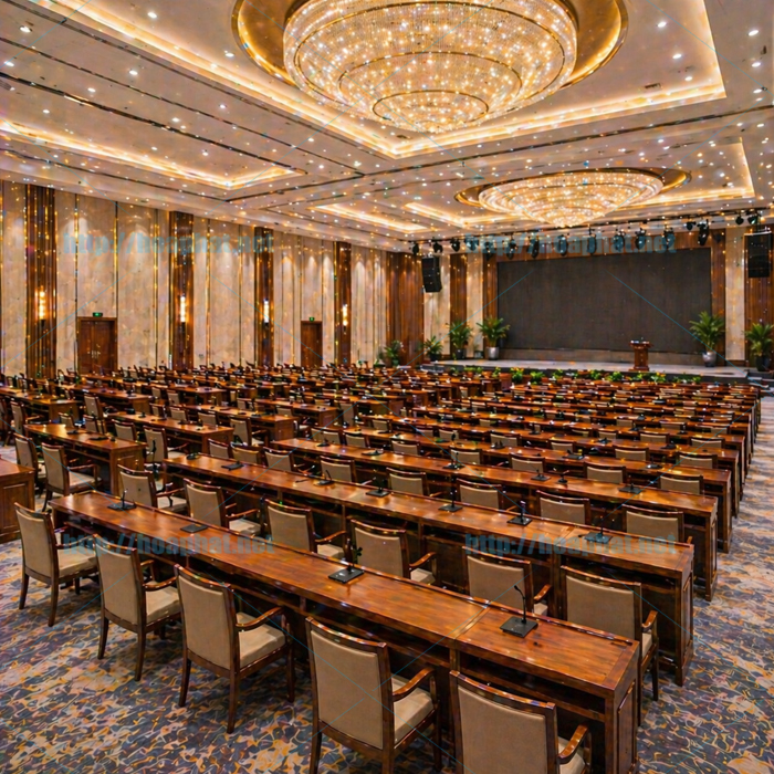 Bàn hội trường phù hợp không gian lớn