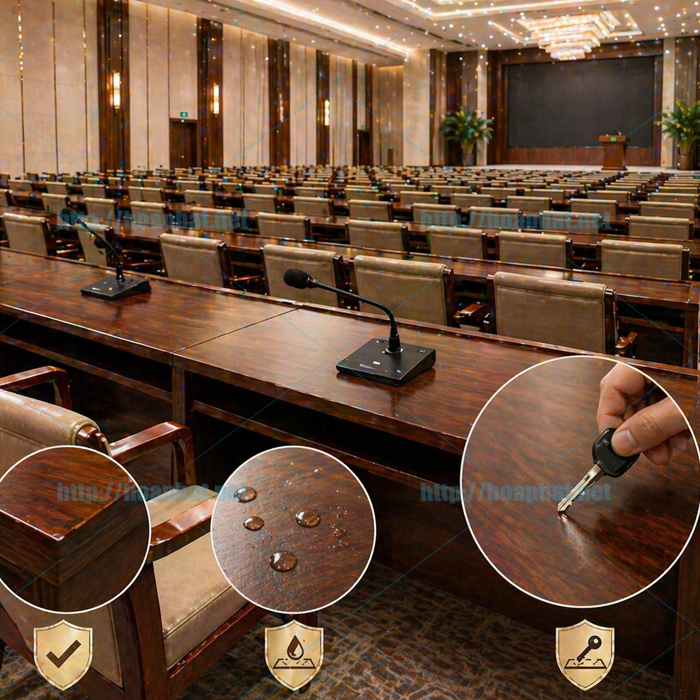 Bàn hội trường chống trầy xước