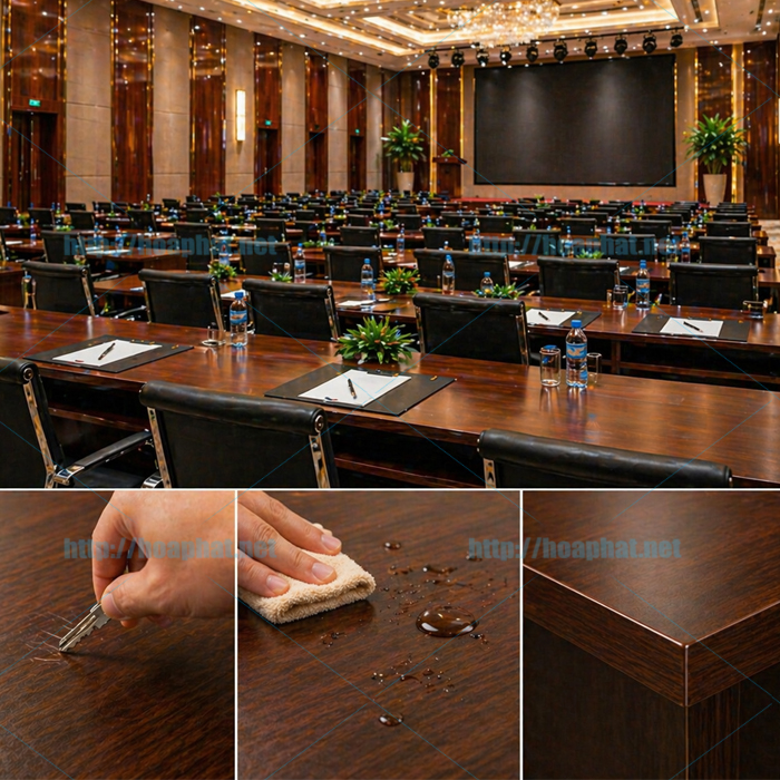 Bàn hội trường chống trầy xước
