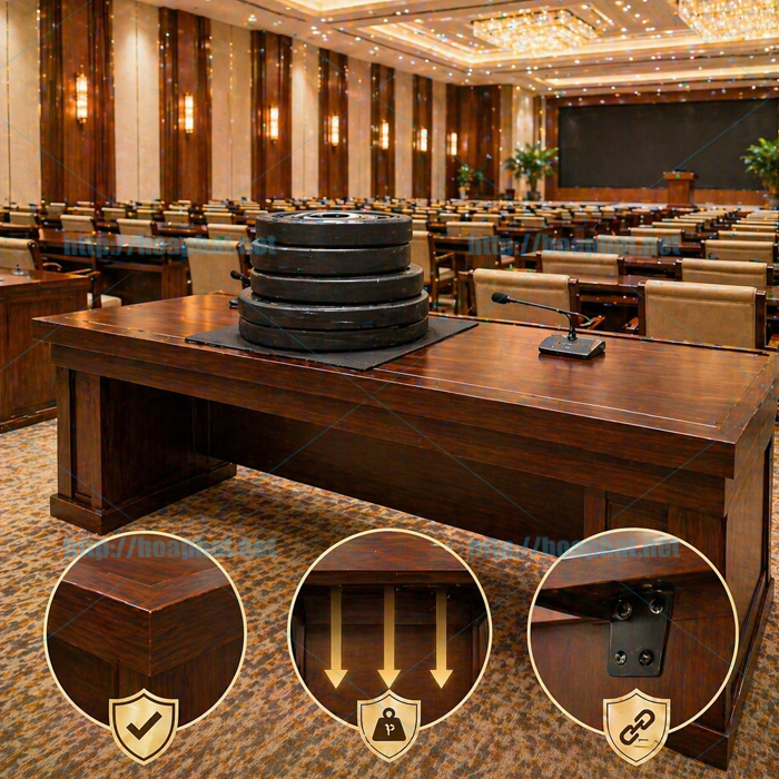 Bàn hội trường chịu lực tốt