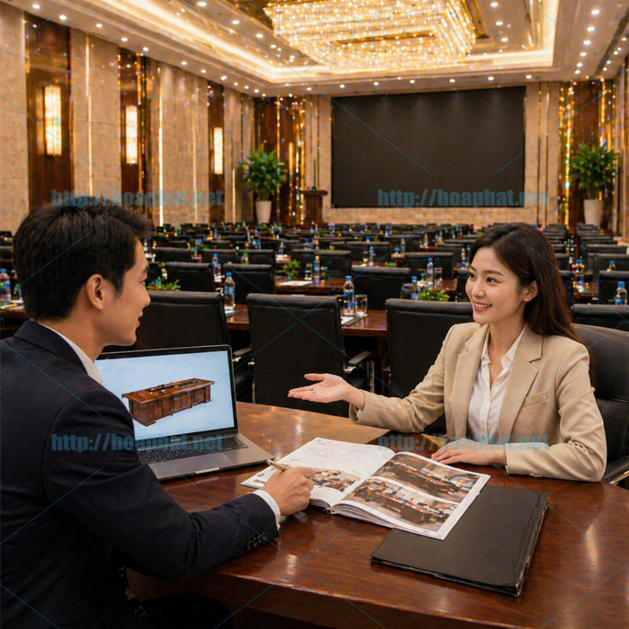 Tư vấn bàn hội trường miễn phí