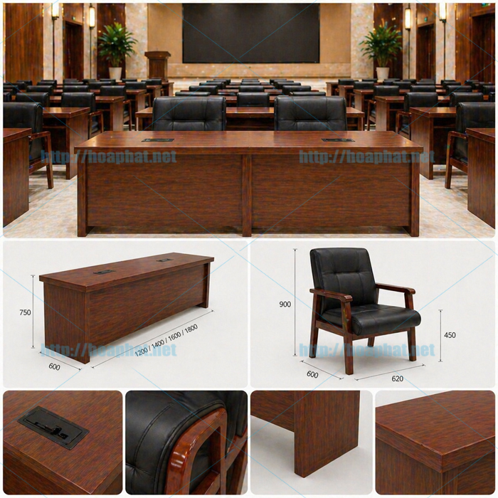 Tiêu chuẩn bàn ghế hội trường