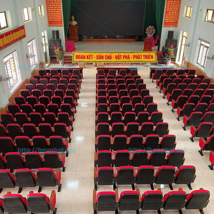 Bàn ghế hội trường bọc nỉ