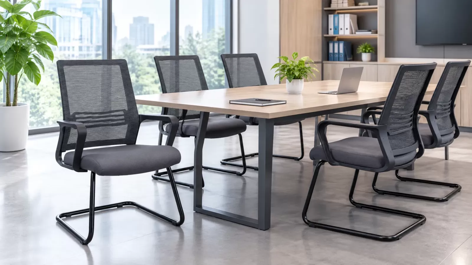 Ghế họp chân quỳ Hoà Phát GL421SR