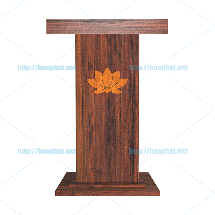 Bục tượng Bác Hồ gỗ công nghiệp LST05